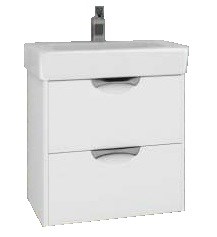 {{photo.Alt || photo.Description || 'Тумба под раковину AQUATON СИЛЬВА 60 напольная, Дуб Полярный (1A211801SIW70)'}}