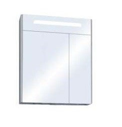 {{photo.Alt || photo.Description || 'Зеркало-шкаф AQUATON СИЛЬВА 60с подсветкой, Дуб Фьорд (1A216202SIW60)'}}