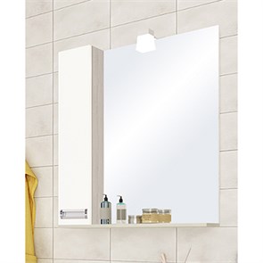 {{photo.Alt || photo.Description || 'Зеркало-Шкаф AQUATON БЕККА 70 белый дуб (1A214702BAC20)'}}