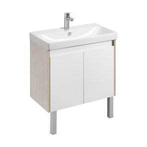 {{photo.Alt || photo.Description || 'Тумба под раковину AQUATON Сканди Doors 80 Белый глянец/Дуб Верона (1A282901SDB20)'}}