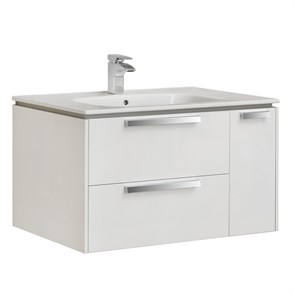 {{photo.Alt || photo.Description || 'Тумба под раковину Roca Lago 80 см, подвесная, белый глянец (7.8572.9.680.6)'}}