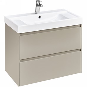 {{photo.Alt || photo.Description || 'Тумба под раковину Roca Ona 800 подвесная, 2 ящика, бежево-серый матовый (A857630510)'}}