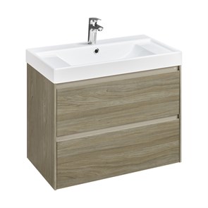 {{photo.Alt || photo.Description || 'Тумба под раковину Roca Ona 800 подвесная, 2 ящика, темный вяз (A857630511)'}}