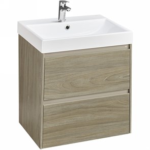 {{photo.Alt || photo.Description || 'Тумба под раковину Roca Ona 600 подвесная, 2 ящика, темный вяз (A857613511)'}}