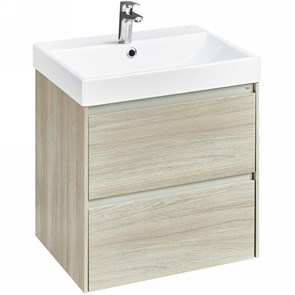 {{photo.Alt || photo.Description || 'Тумба под раковину Roca Ona 600 подвесная, 2 ящика, светлый дуб (A857613512)'}}