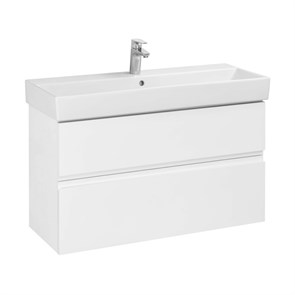 {{photo.Alt || photo.Description || 'Тумба под раковину Roca Oleta 100 подвесная, 2 ящика, белый матовый (A857641501)'}}