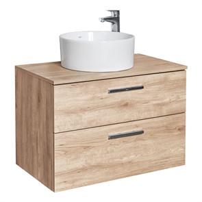 {{photo.Alt || photo.Description || 'Тумба под раковину Roca Victoria 80 подвесная, 2 ящика, орех (A857470517)'}}