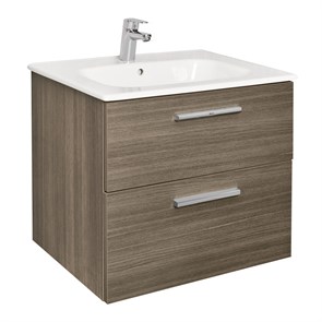 {{photo.Alt || photo.Description || 'Тумба под раковину Roca THE GAP 600 мм, подвесная, 2 ящика, городской дуб (A857468402)'}}