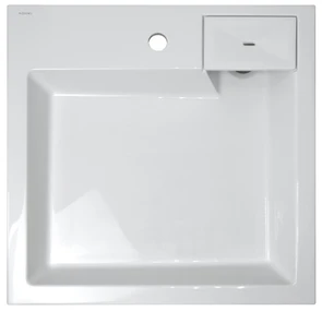 {{photo.Alt || photo.Description || 'Раковина подвесная AZARIO Slim 600х600х110 литьевой мрамор, белая (CS00078302)'}}
