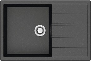 {{photo.Alt || photo.Description || 'Кухонная мойка AZARIO Vision 750x505x218 искусственный мрамор, цвет черный (CS00078339)'}}