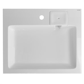 {{photo.Alt || photo.Description || 'Раковина Azario Etna NEW 600х500х100 литьевой мрамор, сифон в комплекте, белая (CS00086607)'}}