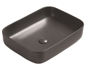 {{photo.Alt || photo.Description || 'Раковина Azario накладная 500х390х130 цвет тёмно-серый матовый (AZ-78109MDH)'}}