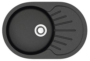 {{photo.Alt || photo.Description || 'Кухонная мойка AZARIO Flora 730x450x215 искусственный мрамор, цвет черный (CS00079913)'}}