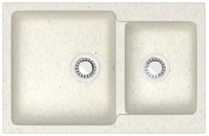 {{photo.Alt || photo.Description || 'Кухонная мойка AZARIO Grand 765х500х190 двойная, искусственный мрамор, цвет Хлопок (CS00079904)'}}