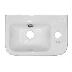 {{photo.Alt || photo.Description || 'Раковина накладная Azario 375x245x135 правосторонняя, белый глянец (AZ-10100-R)'}}