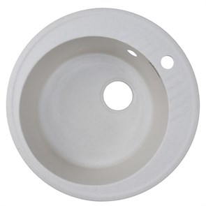 {{photo.Alt || photo.Description || 'Кухонная мойка AZARIO Solo 505x505x190 искусственный мрамор, сифон в комплекте, цвет бежевый (CS00105232)'}}