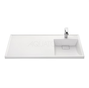 {{photo.Alt || photo.Description || 'Раковина - столешница AQUATON Лондри 1050, белая (1A72223KLH010)'}}