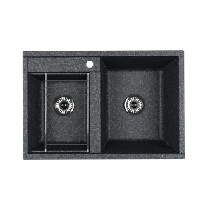 {{photo.Alt || photo.Description || 'Кухонная Мойка Делия 78 DBL  (Графит)NEW'}}
