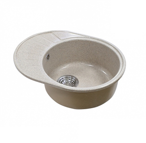 {{photo.Alt || photo.Description || 'Кухонная мойка AQUATON Чезана, цвет песочный (1A711232CS220)'}}