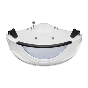 {{photo.Alt || photo.Description || 'Ванна акриловая Loranto 1550х1550х750 угловая, с гидромассажем, для двух персон (CS-831N)'}}