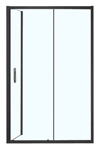 {{photo.Alt || photo.Description || 'Душевое ограждение AZARIO 1200х800х2000,БЕЗ ПОДДОНА, прозрачное стекло 6 мм, открывание направо, цвет профиля черный (AZ-ND1131-R 1200 BLACK)'}}