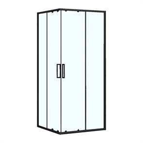 {{photo.Alt || photo.Description || 'Душевое ограждение Loranto NEO 90x90x190 прозрачное закаленное стекло 5 мм, профиль черный, без поддона (CS-21809B)'}}