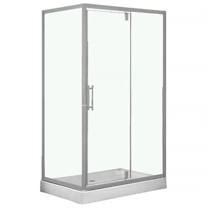 {{photo.Alt || photo.Description || 'Душевое ограждение LORANTO 120х80х200 R/L с низким поддоном 13см, прозрачное закаленное стекло 6мм, профиль хром (CS-6128C 120)'}}