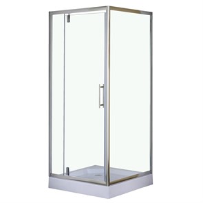 {{photo.Alt || photo.Description || 'Душевое ограждение LORANTO 90х90х200 R/L c низким поддоном 13см, прозрачное закаленное стекло 6мм, профиль хром (CS-604C 90)'}}