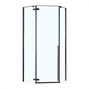 {{photo.Alt || photo.Description || 'Душевое ограждение Loranto NEO 90x90x195 прозрачное закаленное стекло 8 мм, Easy clean, профиль черный, без поддона (CS-22107B)'}}