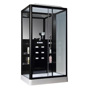 {{photo.Alt || photo.Description || 'Душевая кабина Loranto Selak CS 127-3A R 90х120х235 правосторонняя, прозрачное стекло 6 мм., профиль черный (CS00035779)'}}