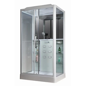 {{photo.Alt || photo.Description || 'Душевая кабина Loranto CS 129 L 90*150*235 левосторонняя, прозрачное стекло 6 мм., профиль белый (00054491)'}}