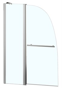 {{photo.Alt || photo.Description || 'Шторка для ванны Azario BOSTON 100*140 с поручнем, хром, прозрачное стекло 6 мм. (AZ-142TB)'}}