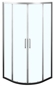 {{photo.Alt || photo.Description || 'Душевое ограждение Azario OSTIN 100х100х195 хром, 6мм прозрачное стекло'}}