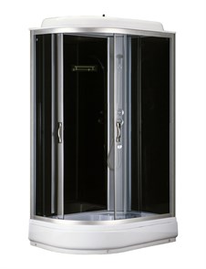 {{photo.Alt || photo.Description || 'Душевая кабина LORANTO 120х80х215 правосторонняя, поддон 20 см, прозрачное стекло 4 мм, черная (CS-66120-20 R G)'}}