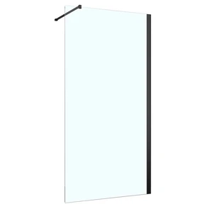 {{photo.Alt || photo.Description || 'Душевое ограждение AZARIO FELTON 100х200 walk-in, прозрачное cтекло 8 мм с покрытием easy clean, черный матовый профиль (AZ-151S 100)'}}