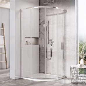 {{photo.Alt || photo.Description || 'Душевой уголок Ravak Blix Slim 90x90 BLSCP4-90 профиль Хром стекло прозрачное'}}