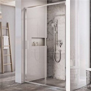 {{photo.Alt || photo.Description || 'Душевая дверь Ravak Blix Slim BLSDP2-100 профиль хром, стекло прозрачное'}}