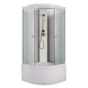 {{photo.Alt || photo.Description || 'Душевая кабина Loranto 90x90x215 поддон 40 см, 4 мм матовое стекло, профиль и задняя стенка белого цвета (CS-986ТМ/W)'}}