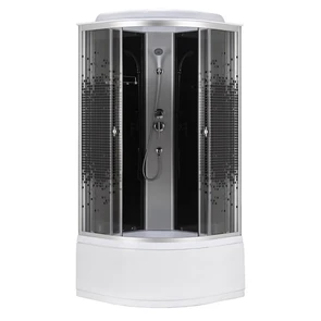 {{photo.Alt || photo.Description || 'Душевая кабина Loranto 90x90x215 поддон 40 см, 4 мм прозрачное стекло с рисунком "мозайка" (CS-986ТМ/G)'}}