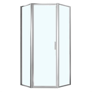 {{photo.Alt || photo.Description || 'Душевое ограждение Azario RICHMOND 1000х1000х2000 5-угольный, БЕЗ ПОДДОНА, прозрачное стекло 6 мм,  профиль серебро (AZ-NAG3231 1000)'}}