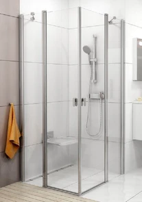 {{photo.Alt || photo.Description || 'Душевой уголок  Chrome CRV2-100 сатин Transparent'}}