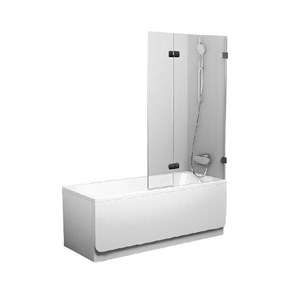 {{photo.Alt || photo.Description || 'Шторка для ванны Ravak BVS2-100 L, профиль хром, стекло прозрачное'}}