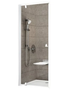 {{photo.Alt || photo.Description || 'Душевая дверь Pivot PDOP1-80 белая/белая + Транспарент'}}