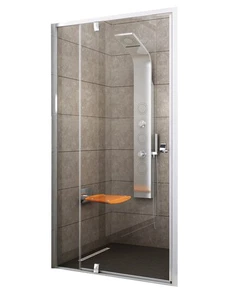 {{photo.Alt || photo.Description || 'Душевая дверь Pivot PDOP2-100 белая/белая + Транспарент'}}