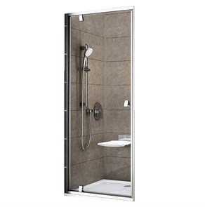 {{photo.Alt || photo.Description || 'Душевая дверь Ravak Pivot PDOP1-80 распашная, стекло Transparent, профиль Сатин, ручка Хром (03G40U00Z1)'}}