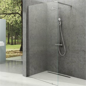 {{photo.Alt || photo.Description || 'Душевая перегородка Ravak Walk-In Wall 140 стекло Transparent, профиль Хром (GW9WM0C00Z1)'}}