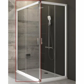 {{photo.Alt || photo.Description || 'Душевая дверь Blix BLRV2K-100 белый + стекло Транспарент'}}