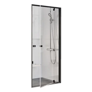 {{photo.Alt || photo.Description || 'Душевая дверь Pivot PDOP1-80 черный + транспарент'}}