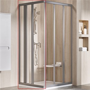 {{photo.Alt || photo.Description || 'Душевая дверь Ravak Supernova ASRV3-80 198 раздвижная, стекло Transparent, профиль Сатин (15V40UR2Z1)'}}