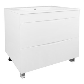 {{photo.Alt || photo.Description || 'Комплект Тумба Loranto Santorini 70 710х460х810 напольная, с раковиной Leon, Белый Глянец (CS00086973)'}}